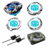 Beyblade X BX-06 Booster Knight Shield 3-80N