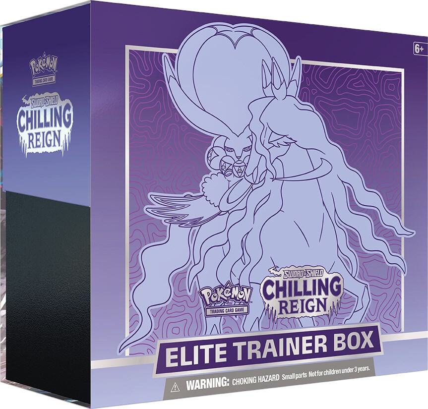 Pokemon Chilling Reign Elite Trainer Box [Shadow Rider Calyrex] - SWSH06: Chilling Reign