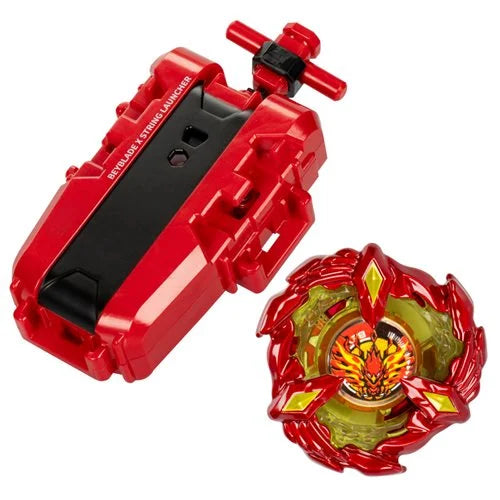 Hasbro Beyblade X Soar Phoenix 9-60GF Deluxe String Launcher Set