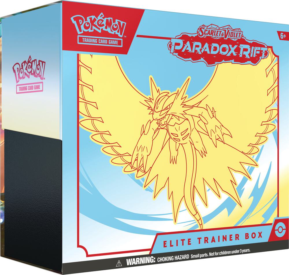 Pokemon Paradox Rift Elite Trainer Box [Roaring Moon] - SV04: Paradox Rift