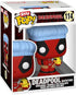 Funko Bitty POP! Deadpool - Bathtime, 4-Pack and A Surprise Mystery Mini Figure - 0.9 Inch (2.2 Cm) Collectable - Stackable Display Shelf Included - Gift Idea - Party Bags Stocking - Cake Topper
