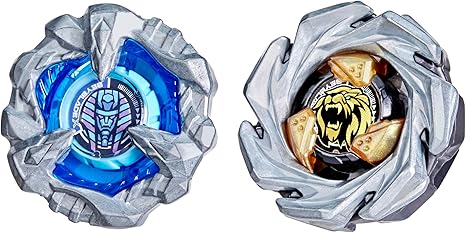Beyblade X Cowl Sphinx 1-80GF BX & Crest Leon 7-60GN UX Dual Pack Set