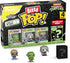 Funko Bitty Pop! Teenage Mutant Ninja Turtles (TMNT) - Donatello, Shredder, Baxter Stockman, & Surprise Mystery Figure - 0.9 Inch (2.2 Cm) Collectable - Stackable Display Shelf Included - Gift Idea