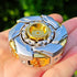 Fidget Sliders Open Armor Spinning TopFidget Toys Stress Relief for Adults Magnetic Metal
