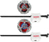 Beyblade X Transformers Collab Optimus Prime 4-60P vs. Megatron 4-80B Multipack Set with 2 Tops & 2 launchers