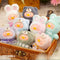 Official Lulu The Piggy Blind Box - Joyful Time Series Plush Keychain Blind Boxes Figures Cute Stuffed Animals Mystery Box Collectibles Toys Home Decorations Birthday Gifts, (Vip)