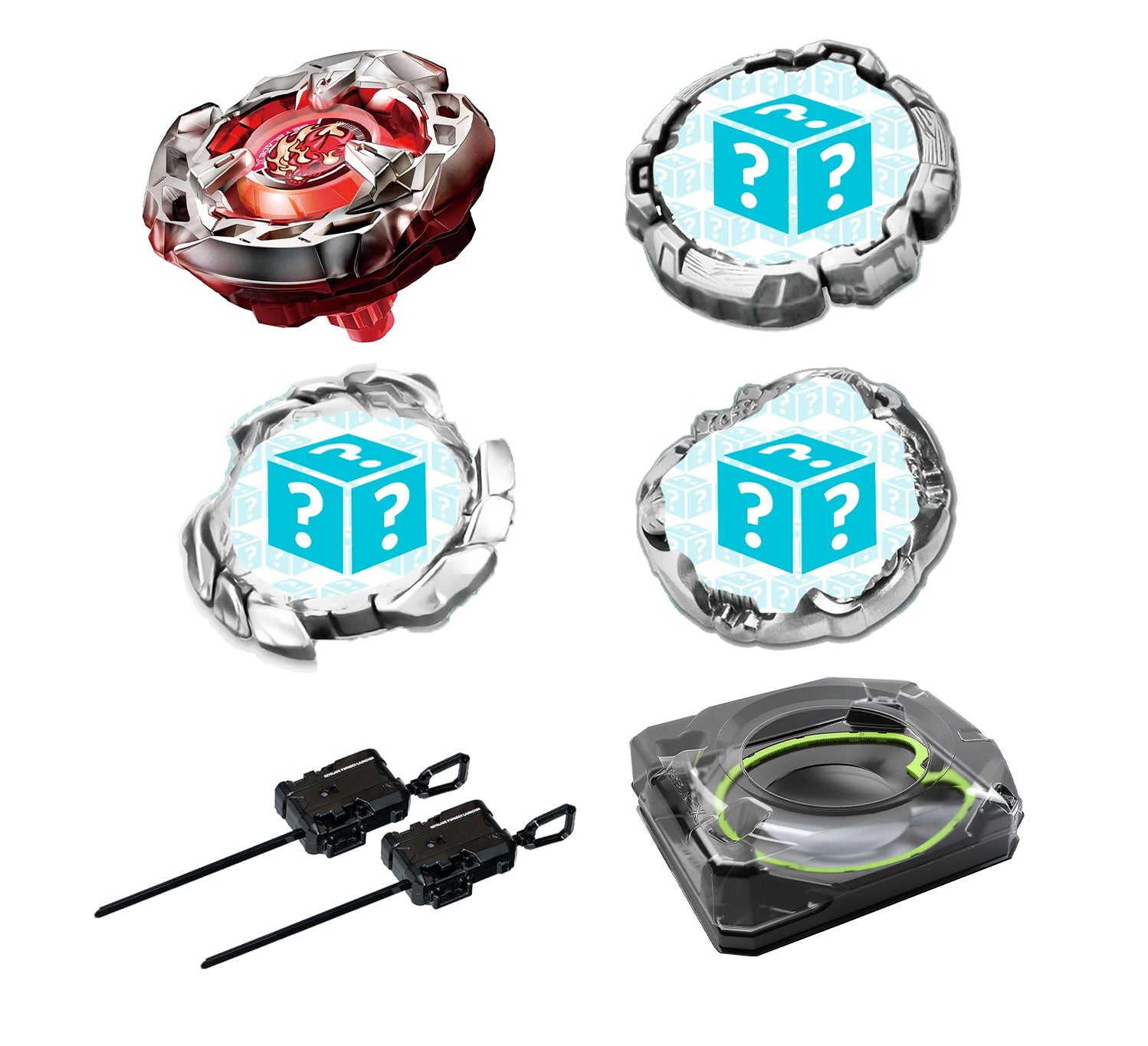 Beyblade X BX-02 Starter Hells Size 4-60T