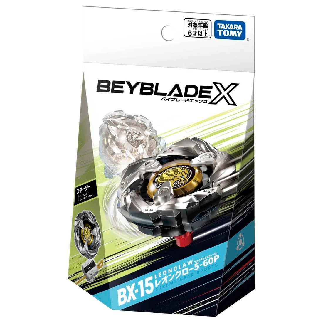 Beyblade X BX-15 Starter Leon Claw 5-60P
