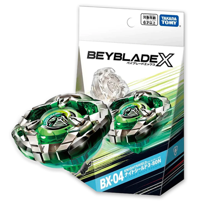 Takara Tomy Beyblade X BX-04 Starter Knight Shield