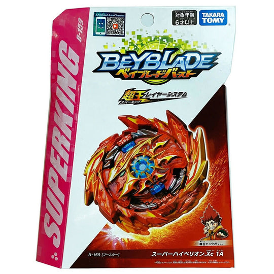 Takara Tomy Beyblade Burst B-159 Booster Super Hyperion.Xc 1A