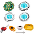 Keep Performance Tip of Takara Tomy B-135 Bushin Ashura Beyblade