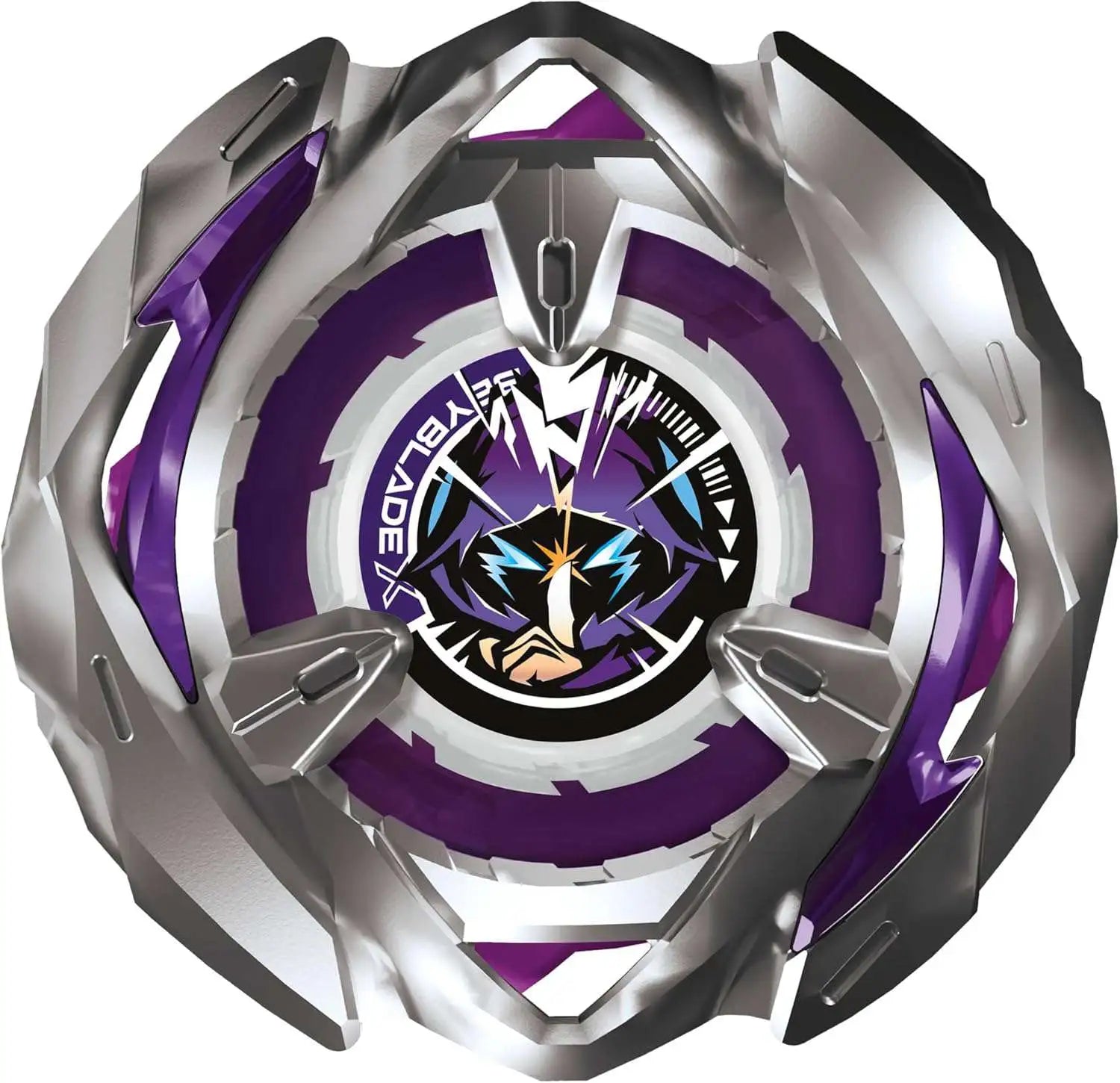 Beyblade X Arrow Wizard 4-80GB displayed on collection shelf