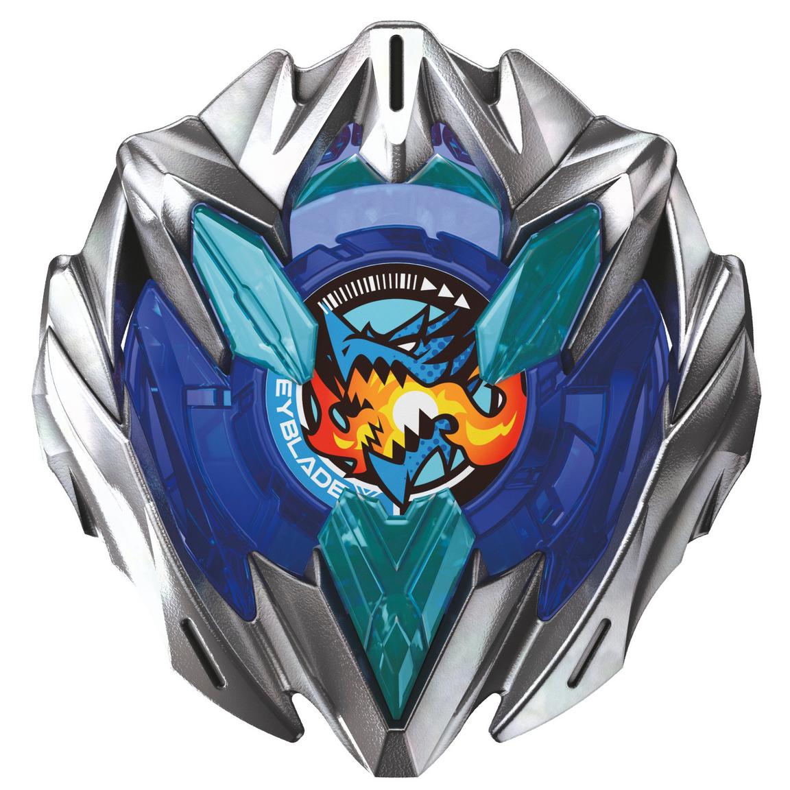 Beyblade X Buster Dran 1-60A spinning in high-speed battle