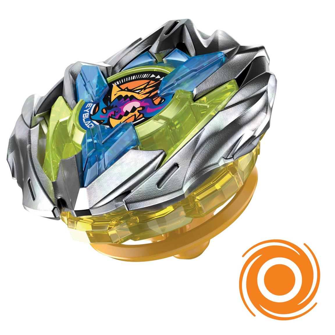 Beyblade X Buster Dran launcher powering up for battle