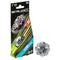 Beyblade X Horn Rhino 3-80S Booster Pack front view with defense-type top