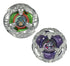 Close-up of Beyblade X Yell Kong 3-60GB blade and ratchet details