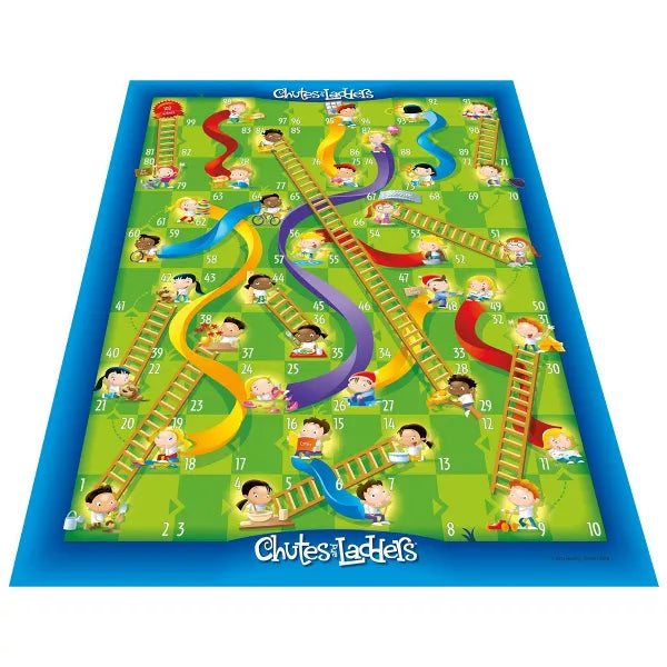 Chutes And Ladders – Klassisches Brettspiel Für Kinder Ab 3 Jahren – Zählen Lernen Ohne Lesen Chutes And Ladders – Klassisches Brettspiel Für Kinder Ab 3 Jahren – Zählen Lernen Ohne Lesen