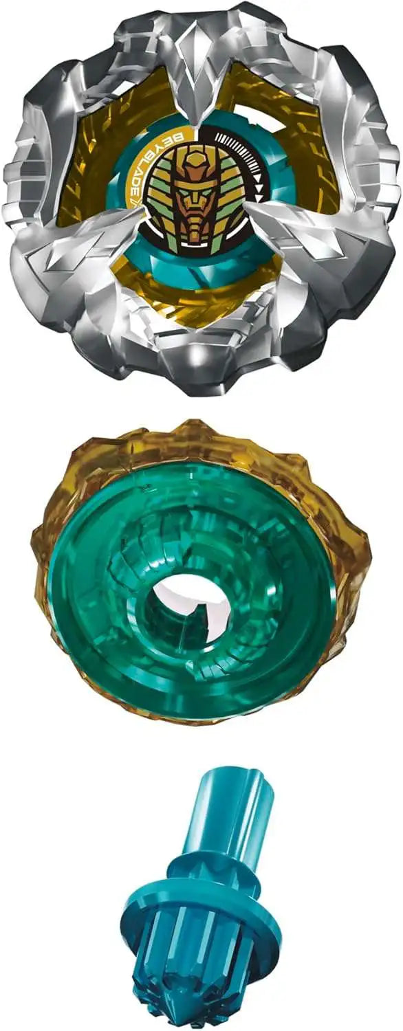 Side view of Beyblade X Cowl Sphinx 9-80GN right-spin top