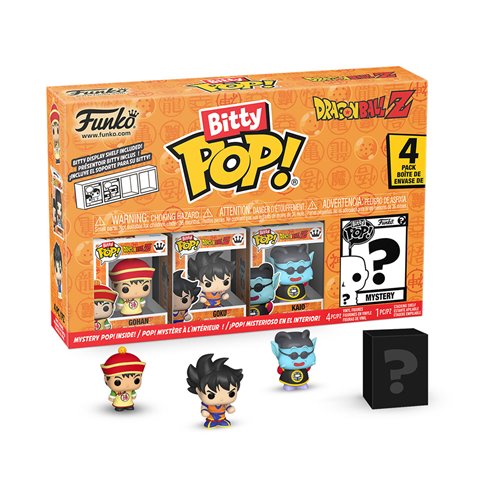 Close-up of Dragon Ball Z Bitty Pop Cell First Form mini-figure