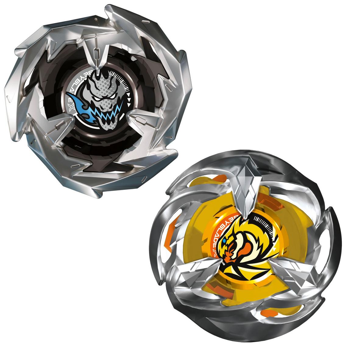 Side view of Beyblade X Gale Wyvern 3-60T right-spin balance-type top
