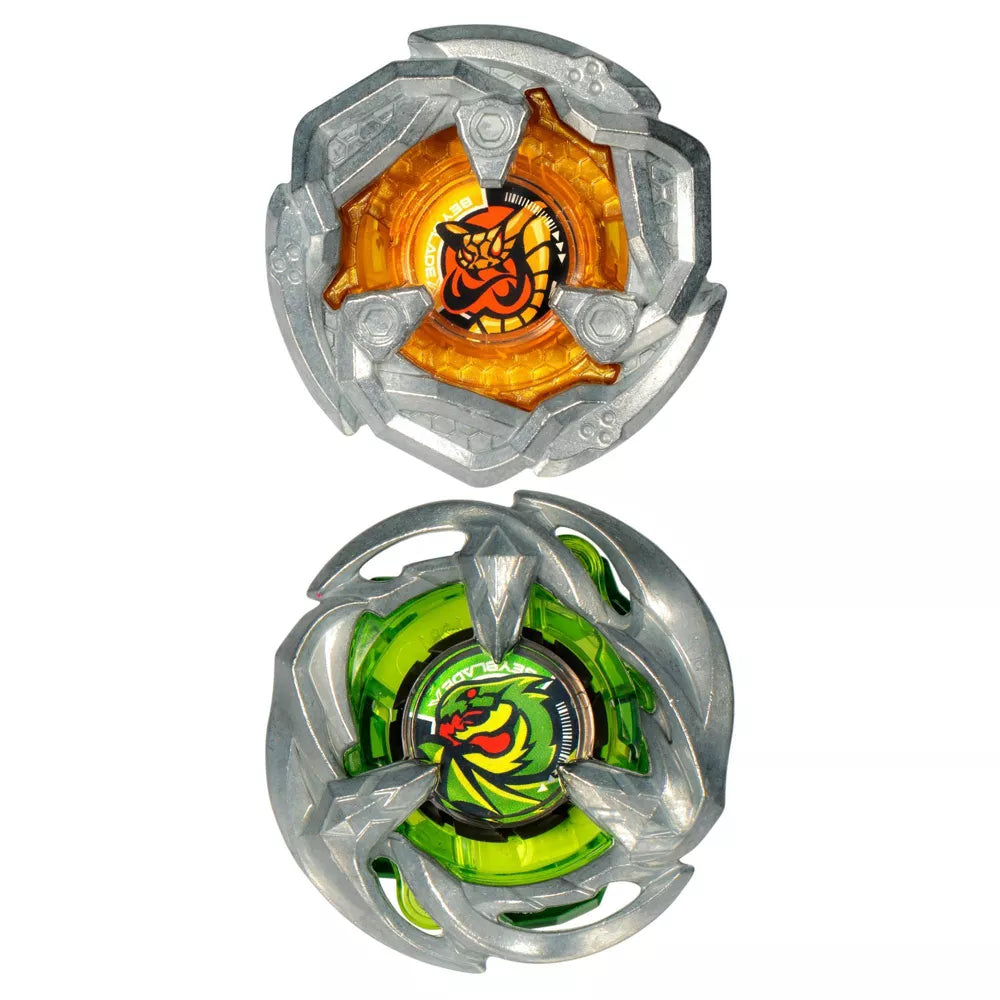 Side view of Beyblade X Gale Wyvern 5-80GB right-spin top