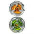 Side view of Beyblade X Gale Wyvern 5-80GB right-spin top