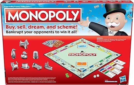 Monopoly Houses, Hotels, and Money Pack for Property Trading
