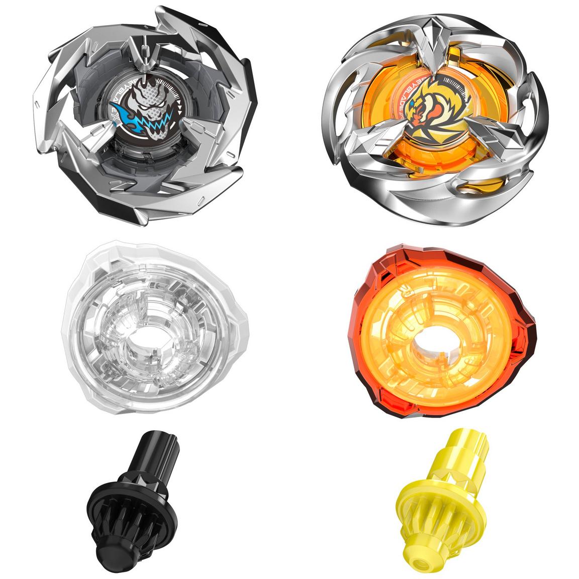 Side view of Beyblade X Sword Dran 3-80B right-spin stamina-type top