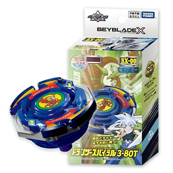 Takara Tomy Beyblade X BXG-01 Dranzer Spiral 3-80T Booster – The