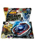 Takara Tomy Cosmic Pegasus F:D Beyblade BB-105 front view with launcher