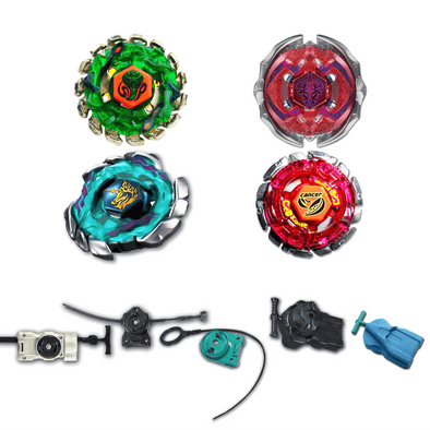 Beyblade 4 Pack Blitz Unicorno BB-117, Poison Serpent BB-69, Forbidden Eonis BB-116, Cancer BB-100 + 1 Free Launcher-Beyblades-Blowout,bundle pack,Essential,holidaygiftguide,Preset,RANDO1,RANDO2,Rebuy,sale