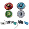 Beyblade 4 Pack Fang Leone Green B-147, Fang Leon Red BB-106, Divine Fox 90W2D, Kreis Cygnus BB-124 + 1 Free Launcher from Metal Fusion, Metal Fury, Metal Master Series-Beyblades-Blowout,bundle,bundle pack,Essential,holidaygiftguide,Preset,RANDO1,RANDO2,Rebuy,sale