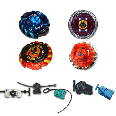 Beyblade 4 Pack Mercury Anubis Red 85XF, Mercury Anubis B-166, Phantom Orion B-152, Dark Bull B-40  + 1 Free Launcher-Beyblades-Blowout,bundle,bundle pack,Essential,holidaygiftguide,Preset,RANDO1,RANDO2,Rebuy,sale