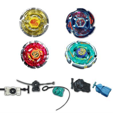 Beyblade Collection: Virgo BB-60, Cancer BB-100 + Launcher