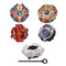 4 Pack Beyblade Burst with Free Launcher