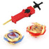 Beyblade Burst Evolution Battle Set with 4 tops, 2 launchers, and round stadium