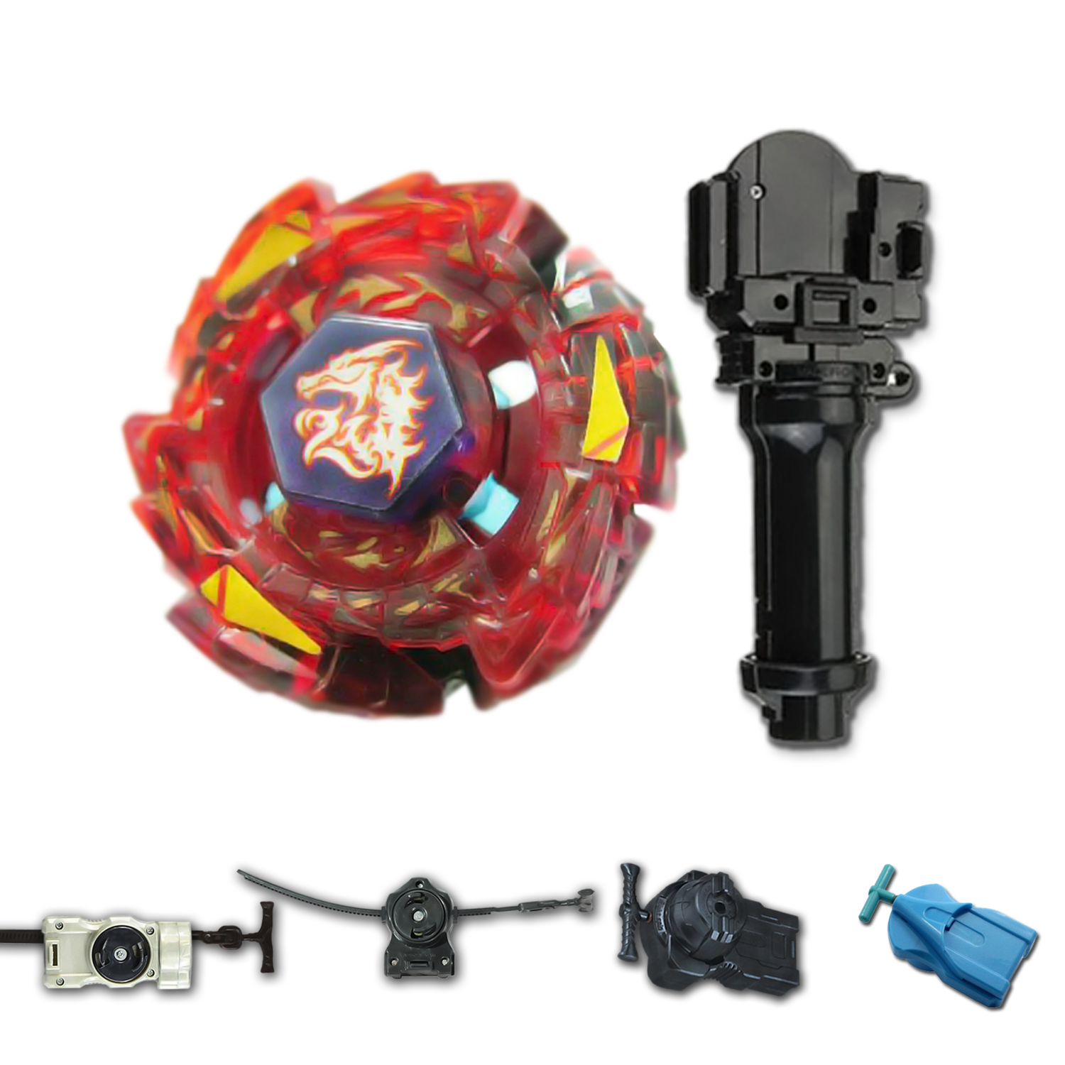 Ultimate Meteo L-Drago Rush Red 125SF - Top Beyblade Choice high quality