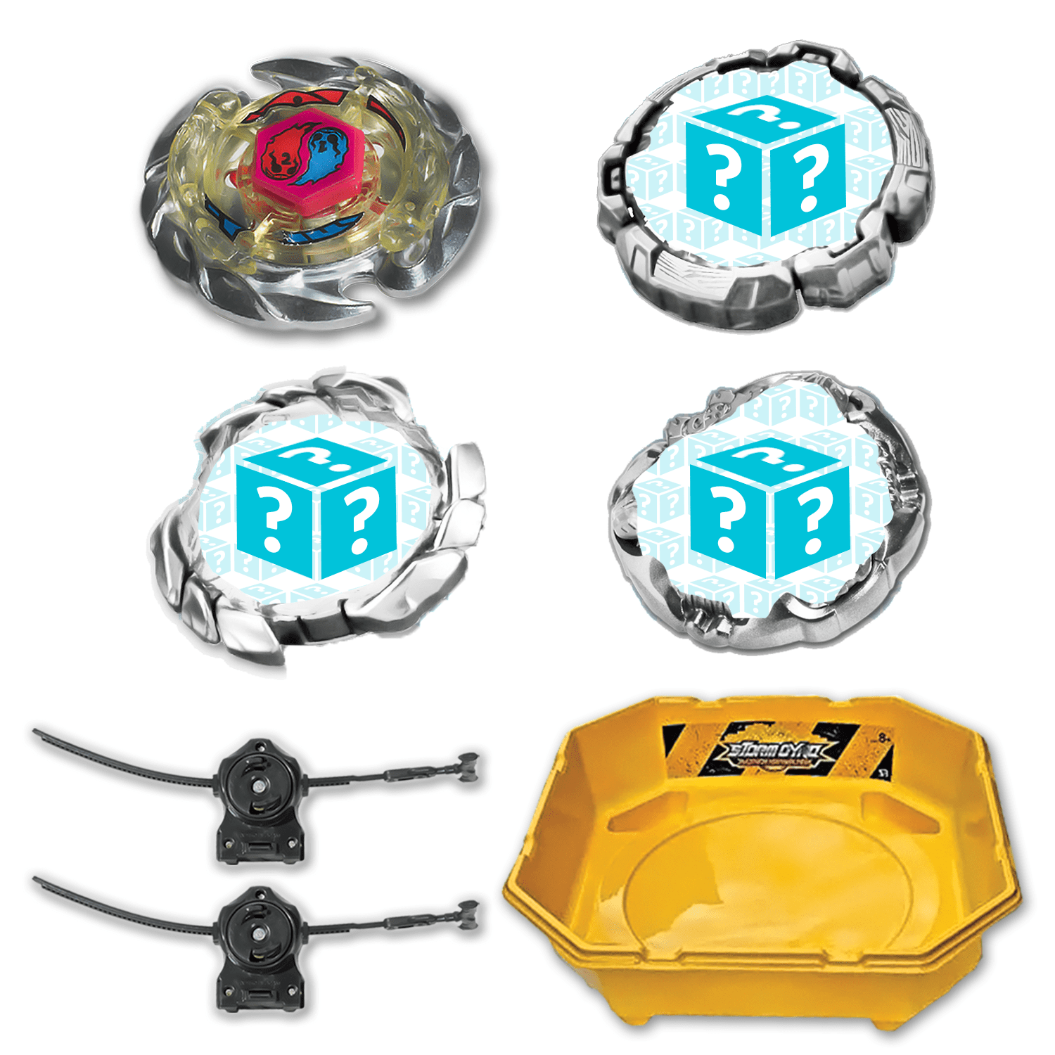 Evil Gemios DF145FS Beylade: tray and stri rller