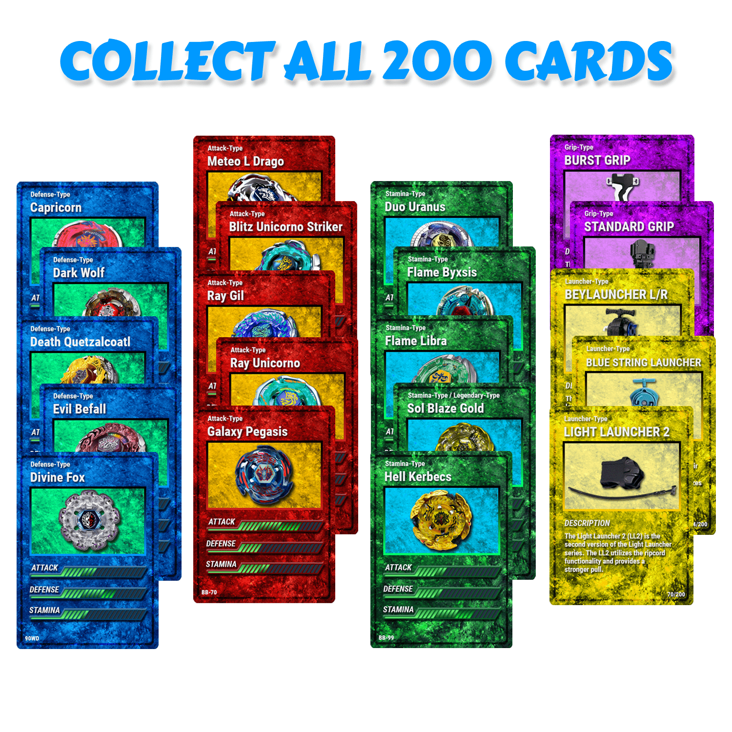 Variety of Spin Tracks in 36 Piece Beyblade Customizing Set