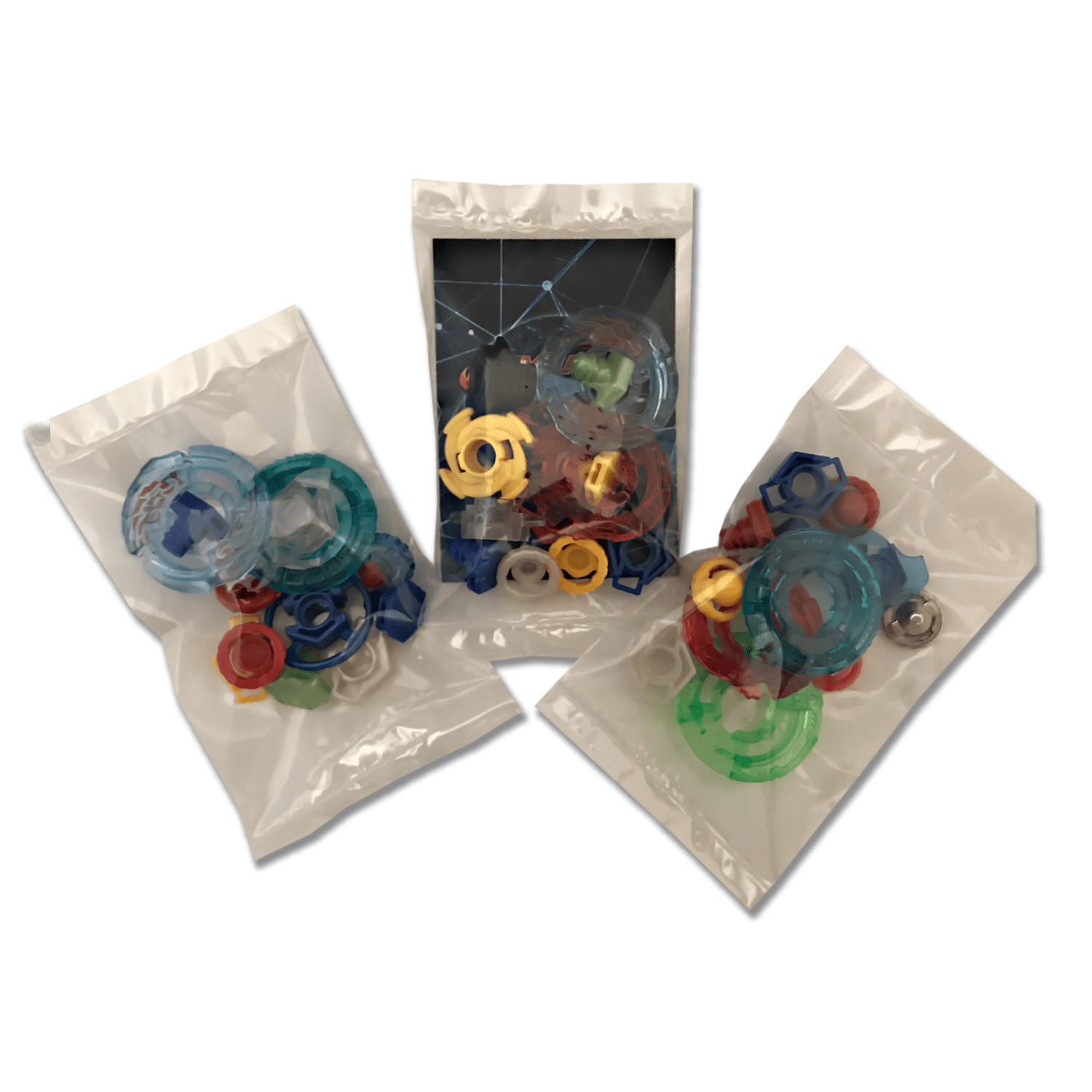 36 Piece Beyblade Part Customizing Set for Takara Tomy and Hasbro