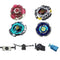 Beyblade 4 Pack Variares D:D BB-114, Gravity Perseus Red BD145XF BB-106, Storm Aquario 100HF/S BB-37, Blitz Unicorno Striker 100RSF BB-117 +1 Free Launcher-The Beybladers-Preset,Rebuy