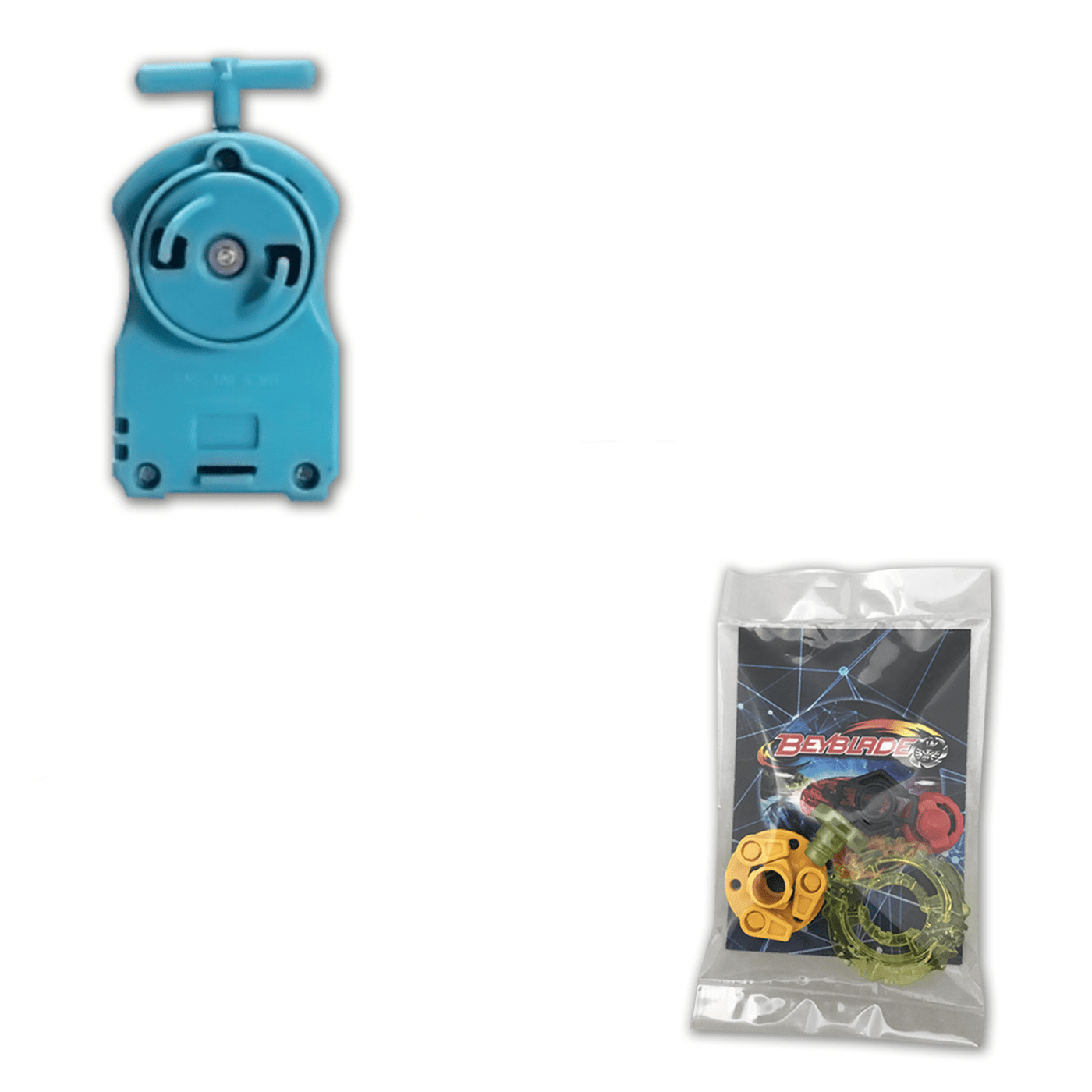 Buy Blue BB-17 Beyblade String Launcher With 5 Pieces Set. – The Beybladers