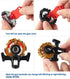 Close-up of 4 Burst Beyblades in Beyblade Burst Evolution Battle Set