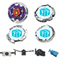 Stylish 145WD BB-47 Aquila Earth Eagle Beyblade