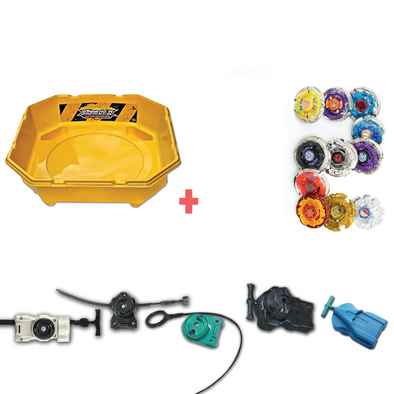 Ultimate Beyblade battle Starter: Stadium, Beys & Launchers