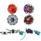 Timeless Pack 4 Beyblade Set with Earth Eagle and Bonus Launcher
