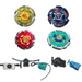 Invasion Pack 4 Beyblade Set with Ray Unicorno and Bonus Launcher