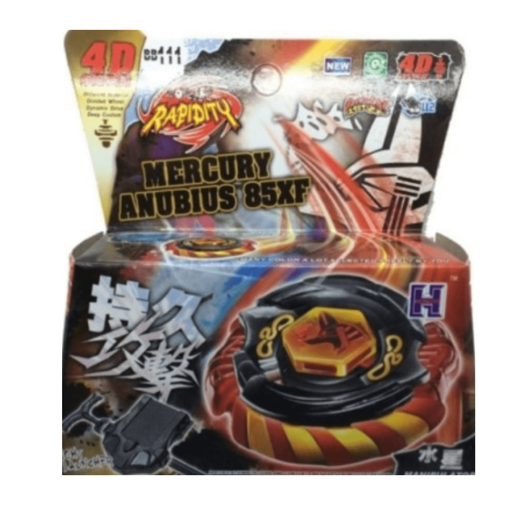 Mercury Anubius Red 85XF Metal Fusion NIP With Launcher