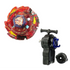 Ultimate Meteo L-Drago Rush Red 125SF - Top Beyblade Choice red/black