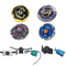 Pluto Pack 4 Beyblade Set with Gravity Perseus and Bonus Launcher